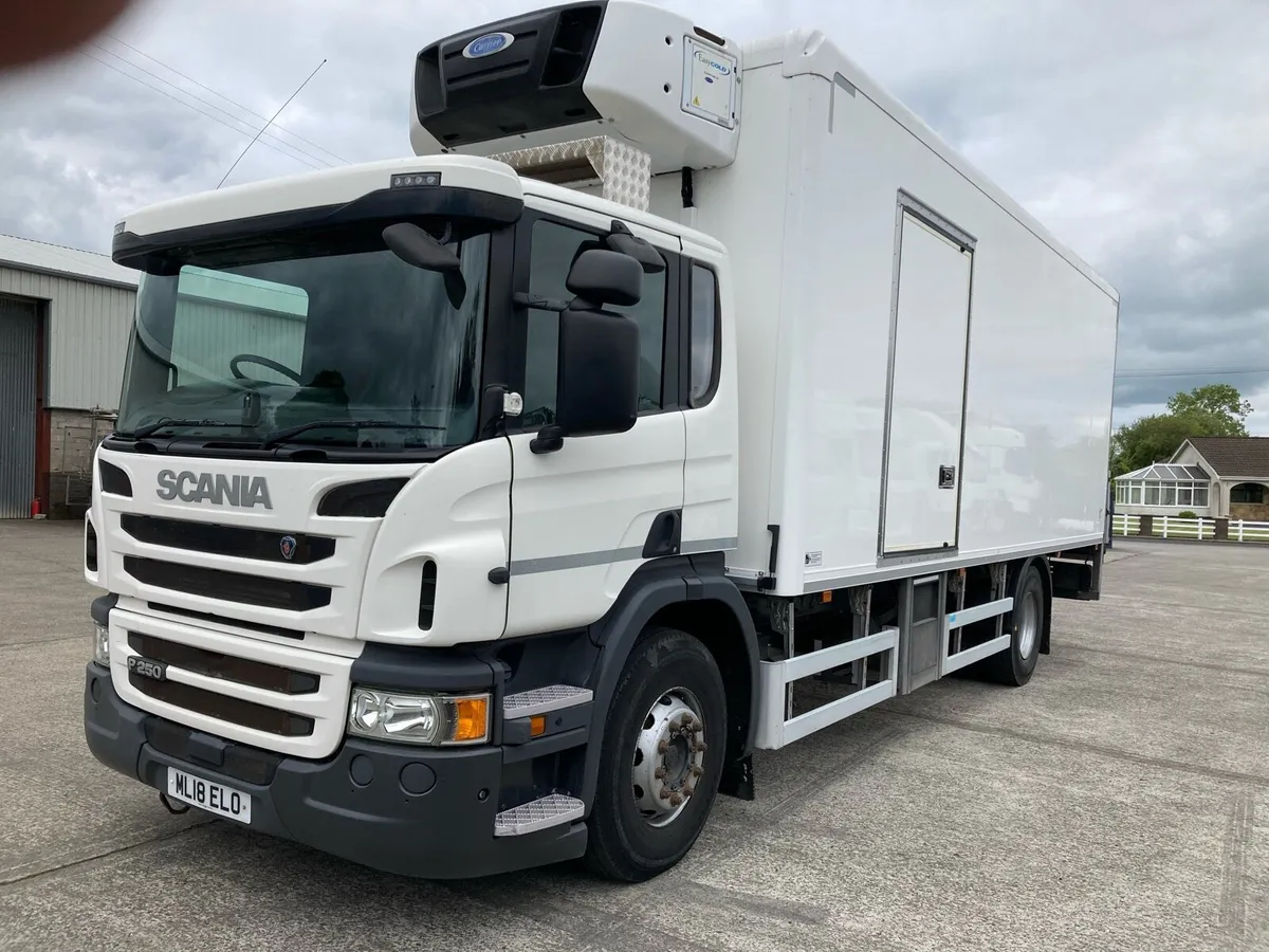 2018 Scania P250 25 ft fridge - Image 2