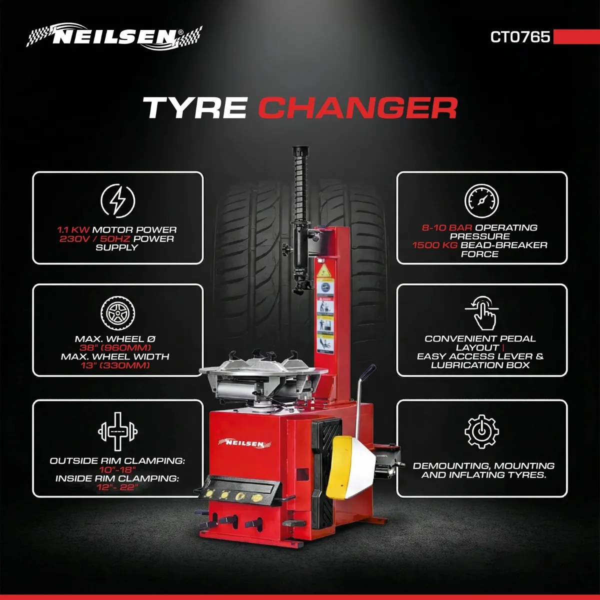 Tyre Changer 230V - Image 3