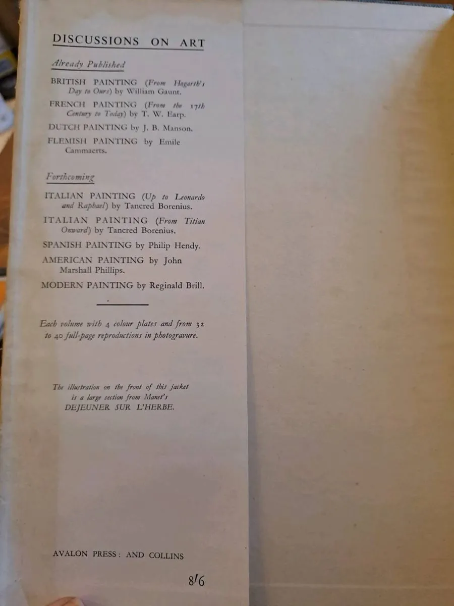Vintage 1945 illustrated hardback art book - Image 3