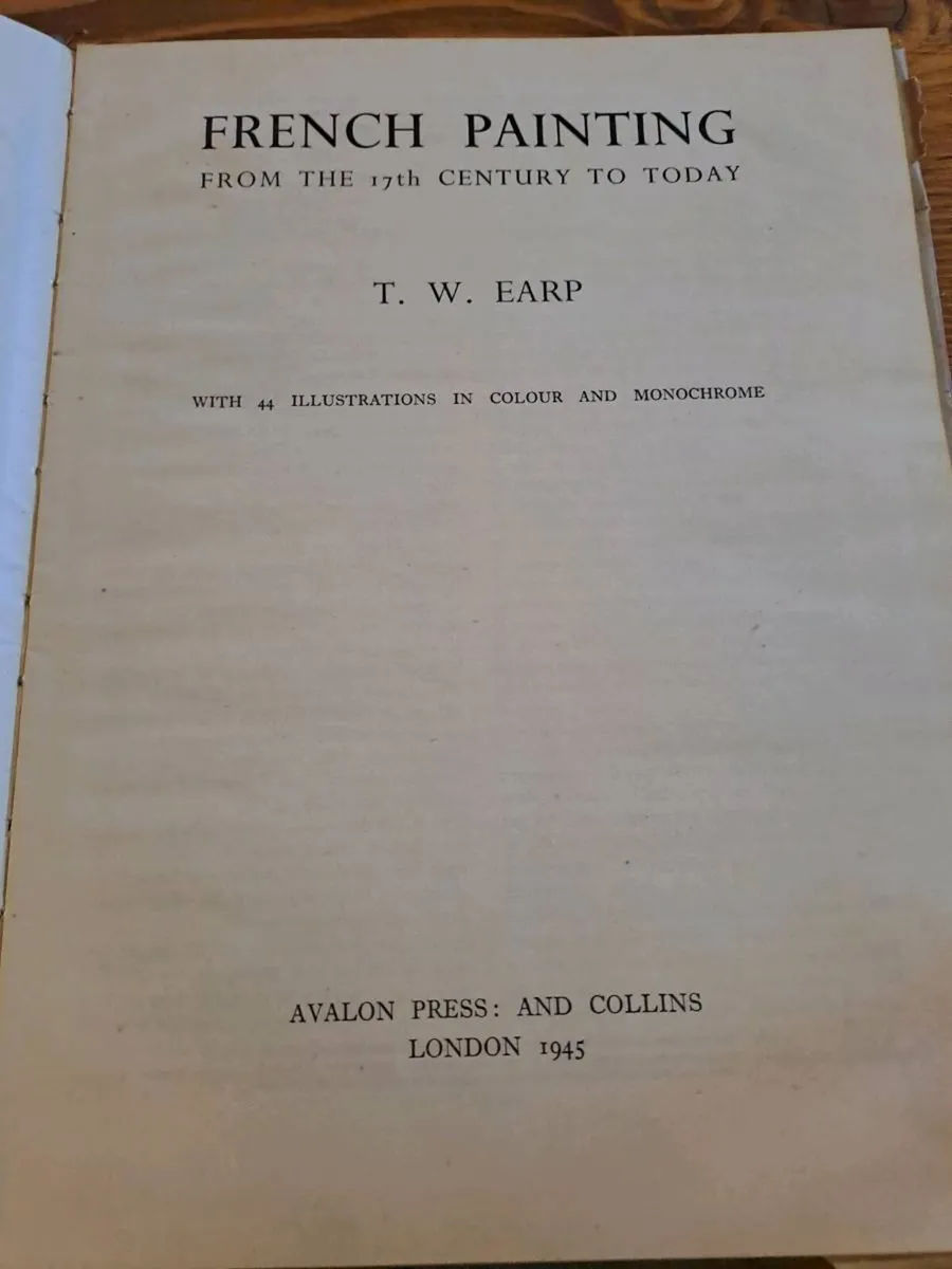 Vintage 1945 illustrated hardback art book - Image 4