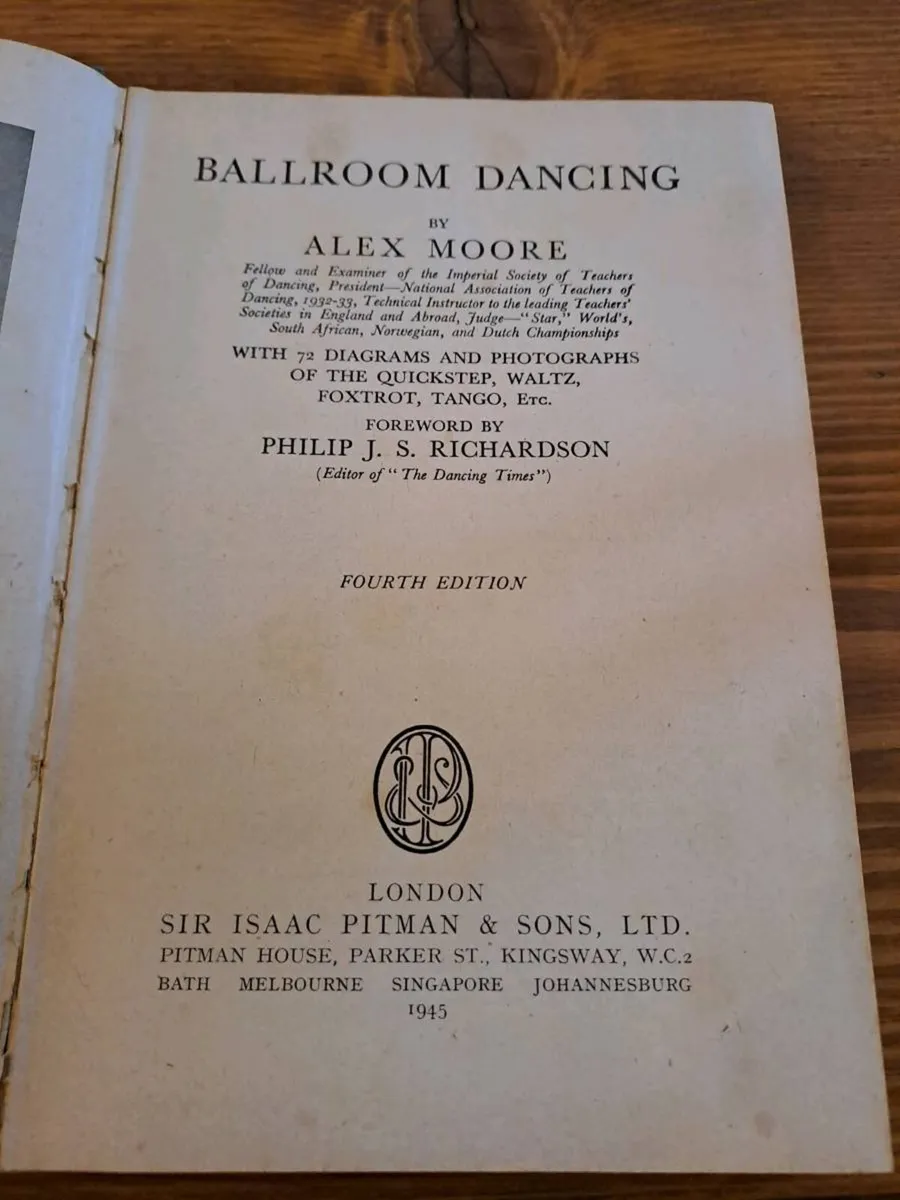 1945 Ballroom Dancing by Alex Moore - Image 4