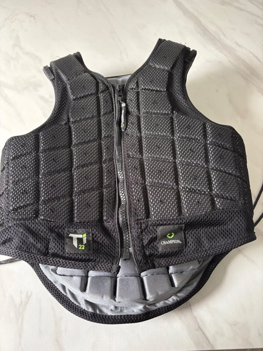 Champion Ti22 - Back protector black XLC (short) - Image 1