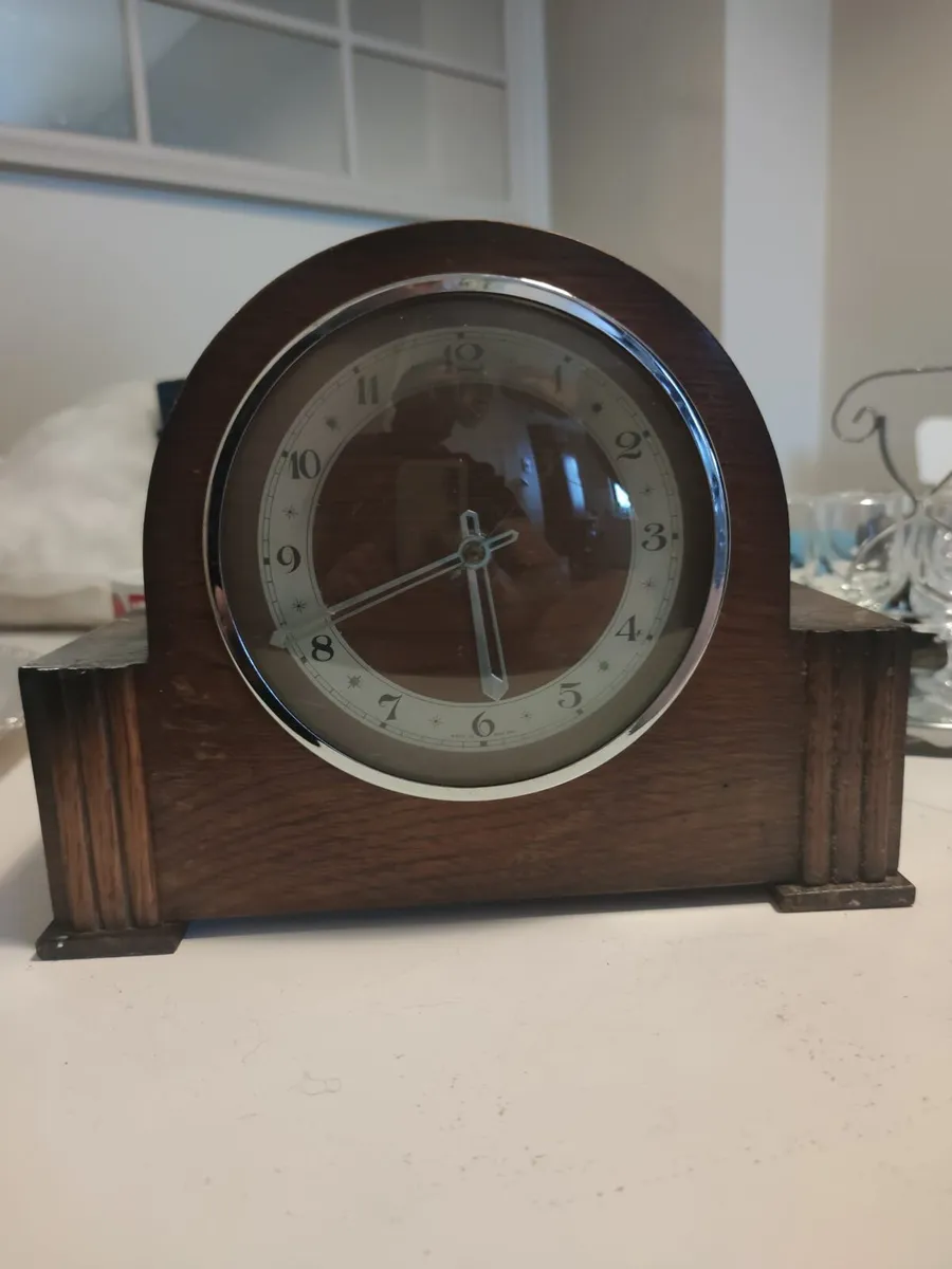 Vintage mantle clock - Image 2