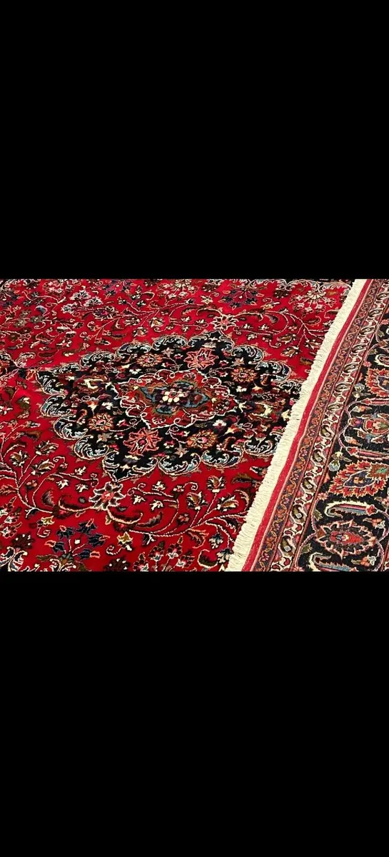 XL Stunning  12ft x 8ft Perser Mashad Rug Carpet - Image 4