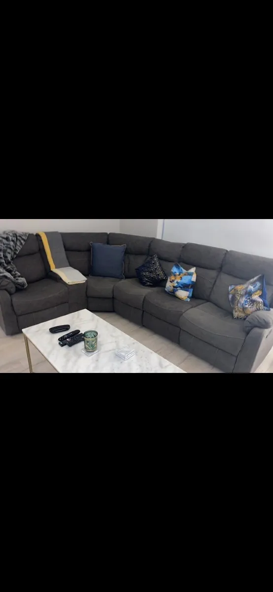 L shape recliner sofa - Image 1