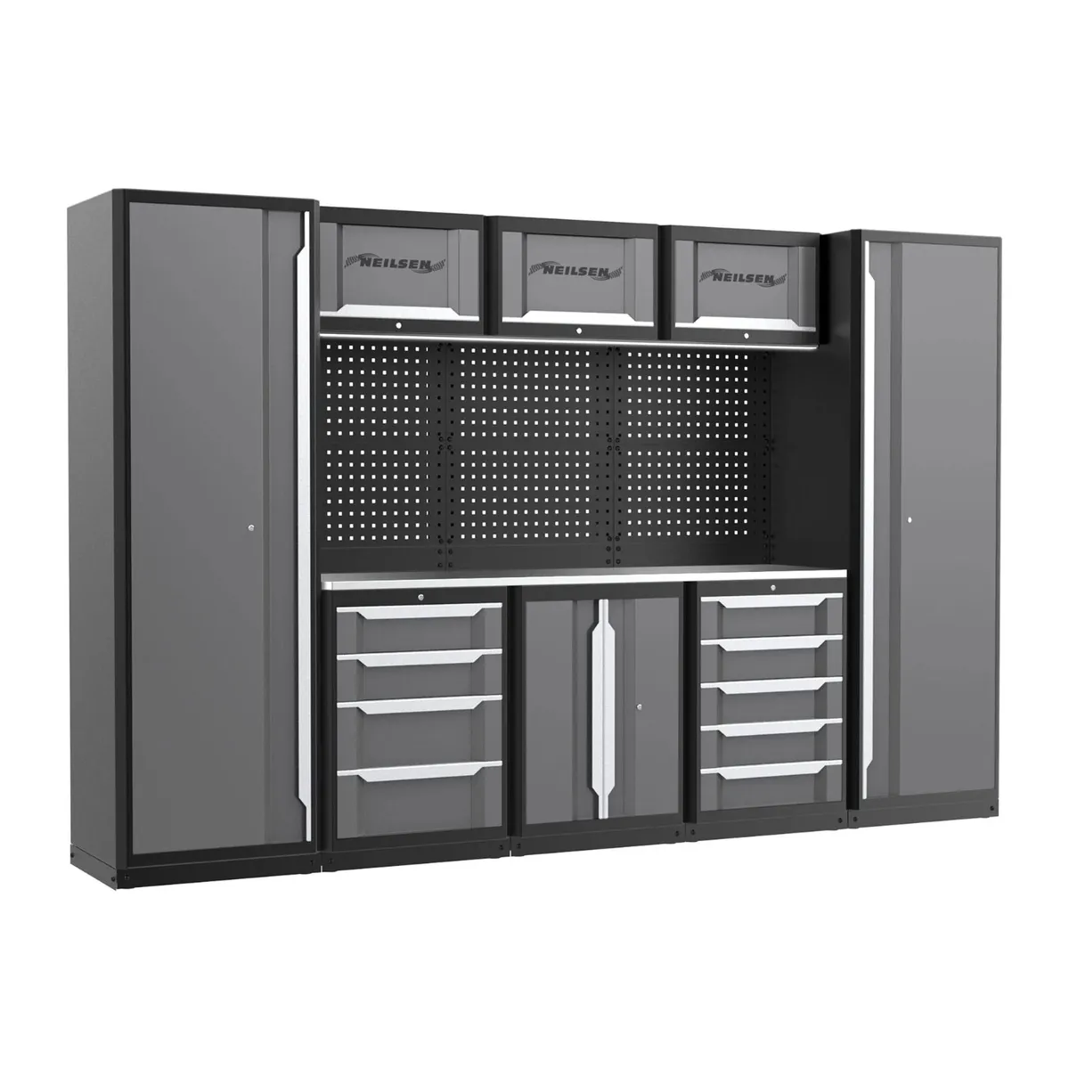 Garage Storage System - Grey - Image 1