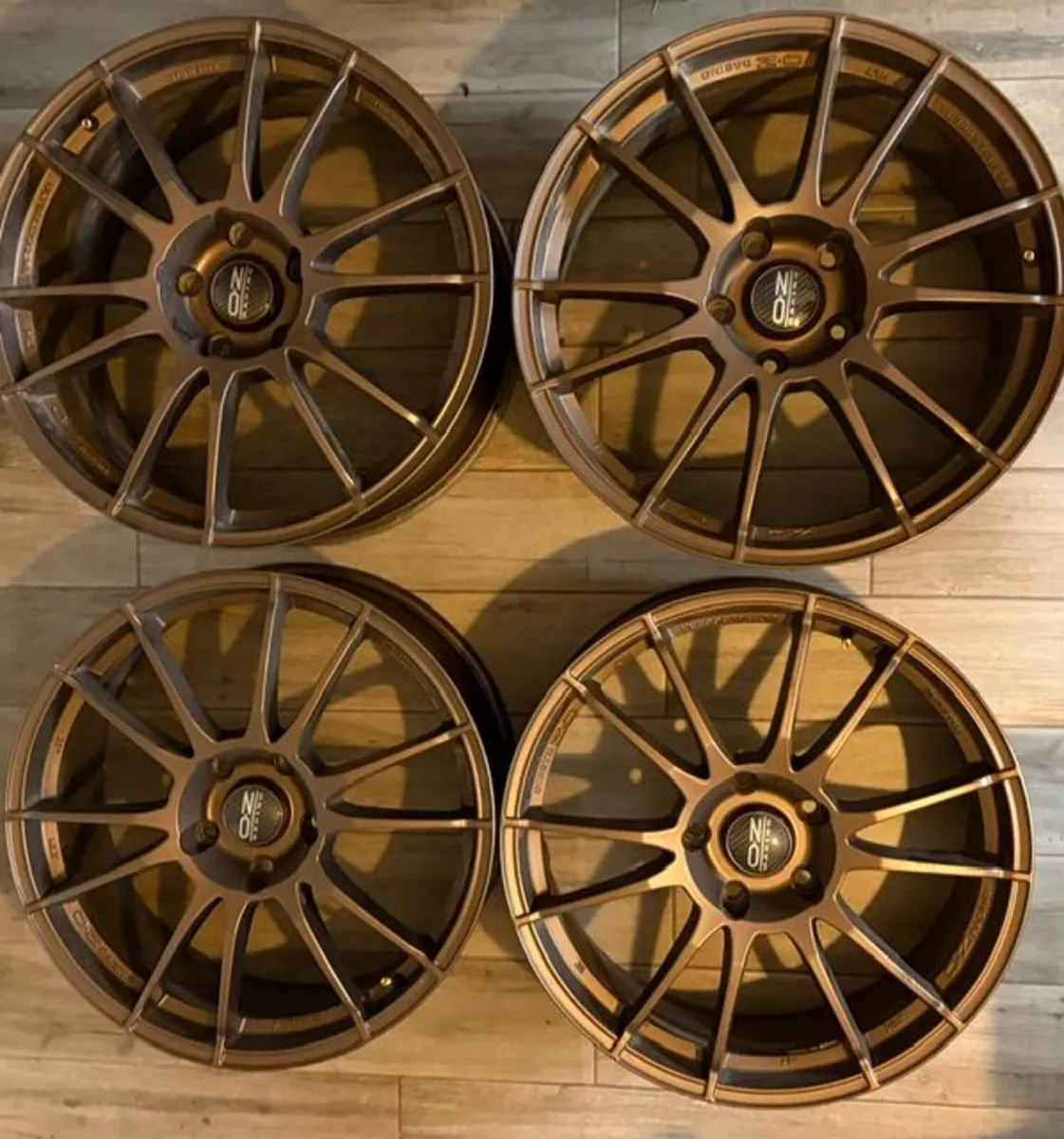 20" OZ Racing used alloy wheels for Porsche - Image 1