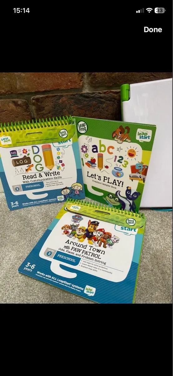 Leapfrog Leapstart with books and other tablets - Image 2