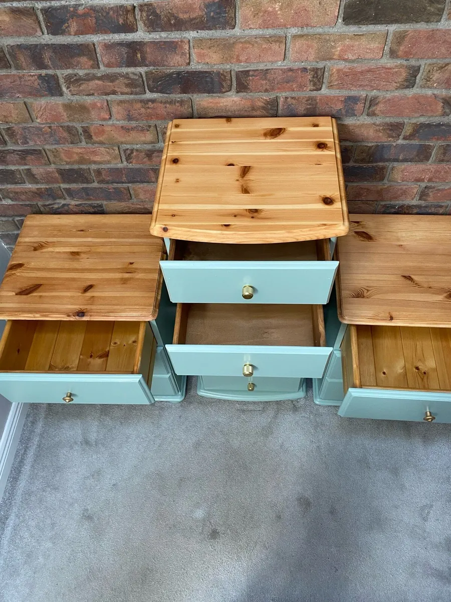 Tallboy Chest and Bedside lockers / tables - Image 2