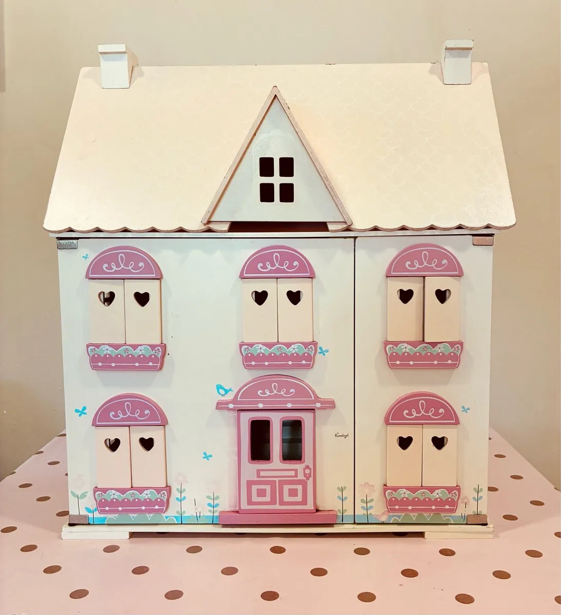 Lovely ELC Wooden Dolls House & furniture - Image 1
