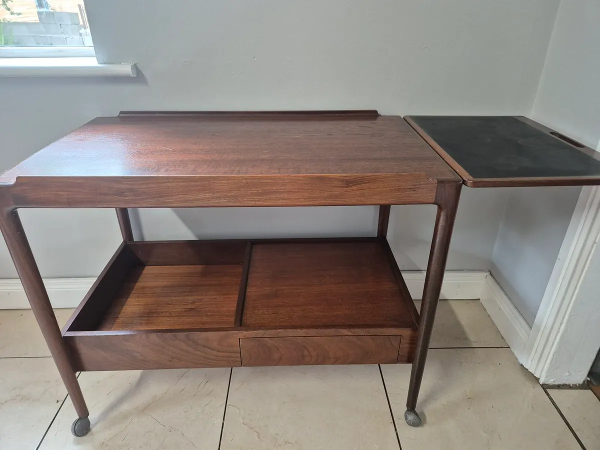 Vintage G-Plan Danish Teak Hostess Trolley - Image 4