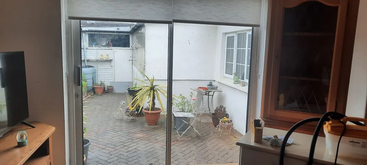 Double glazed patio door