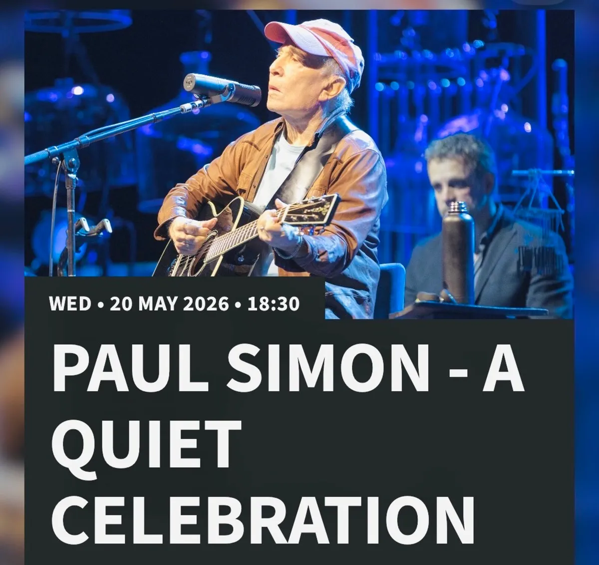 2 x Paul Simon Tickets - Image 1