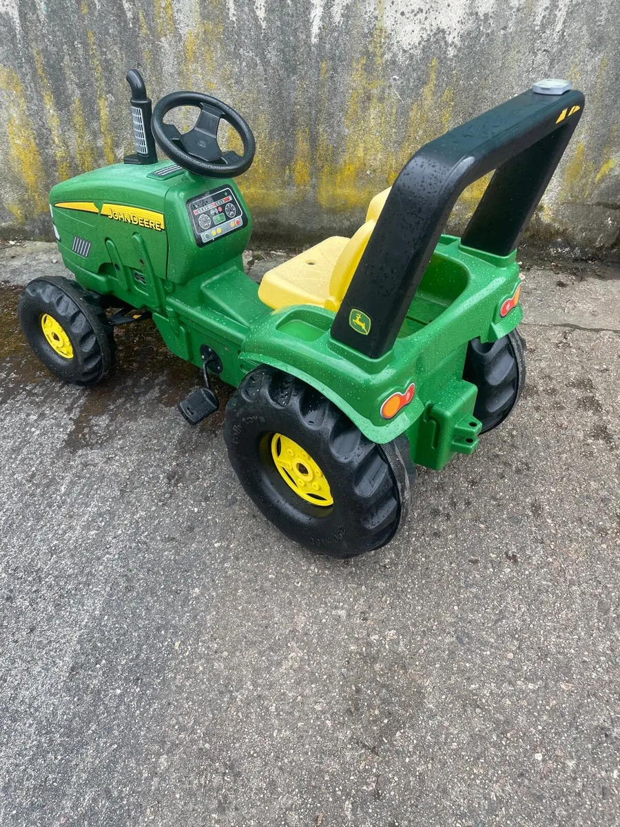 Kids large rolly John deere tractor - Image 3