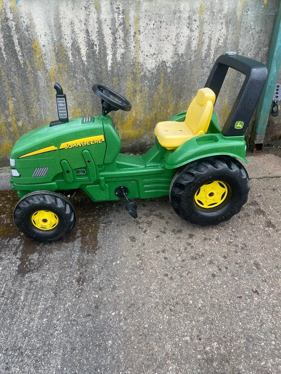 Kids large rolly John deere tractor - Image 4