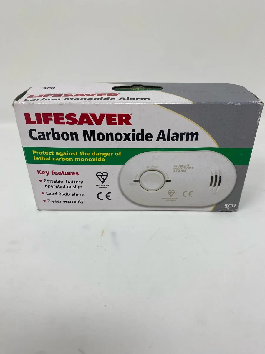 Kidde Lifesaver 5CO Carbon Monoxide Alarm Detector - Image 1