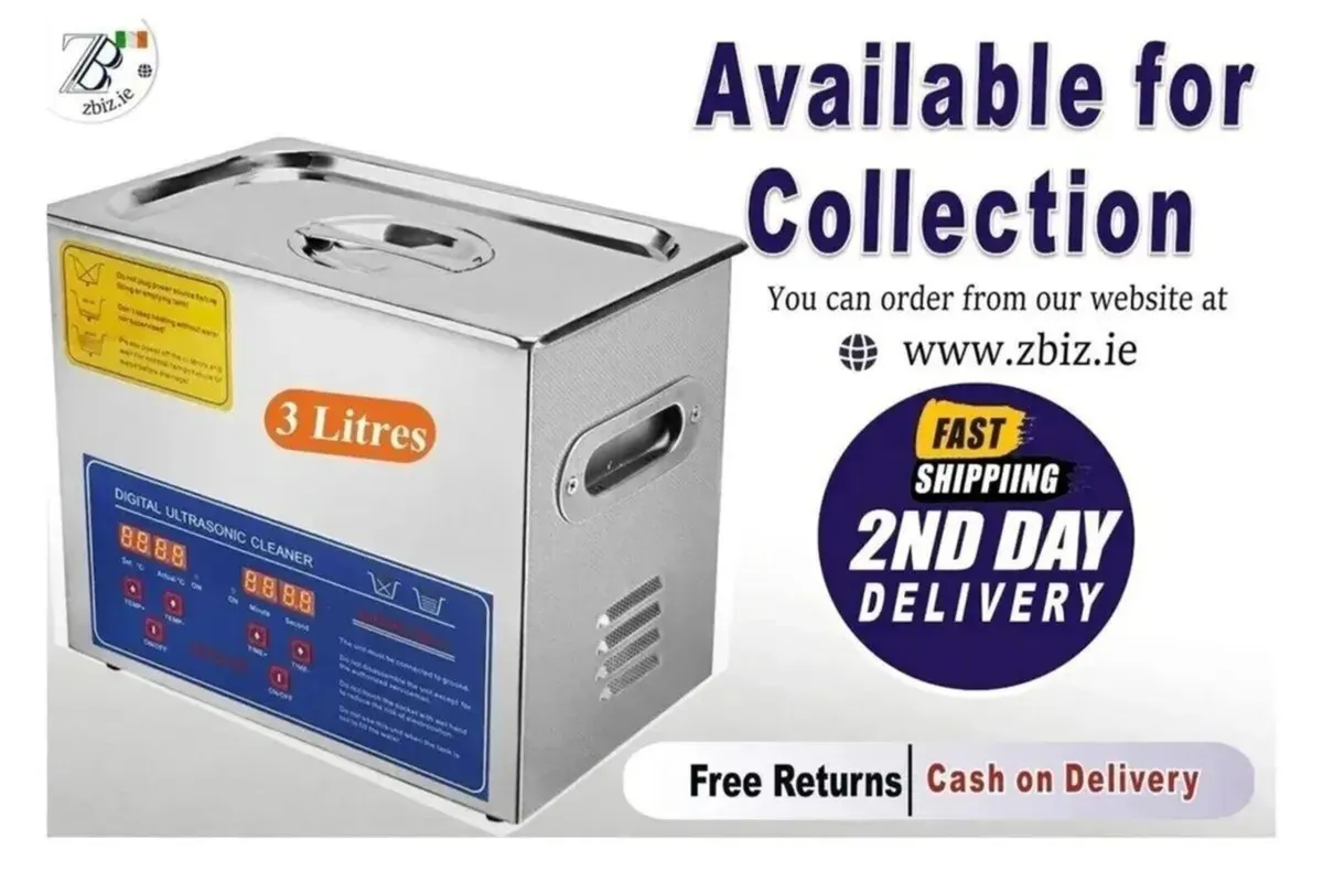 3L Ultrasonic Cleaner Digital Heater Timer - Image 1