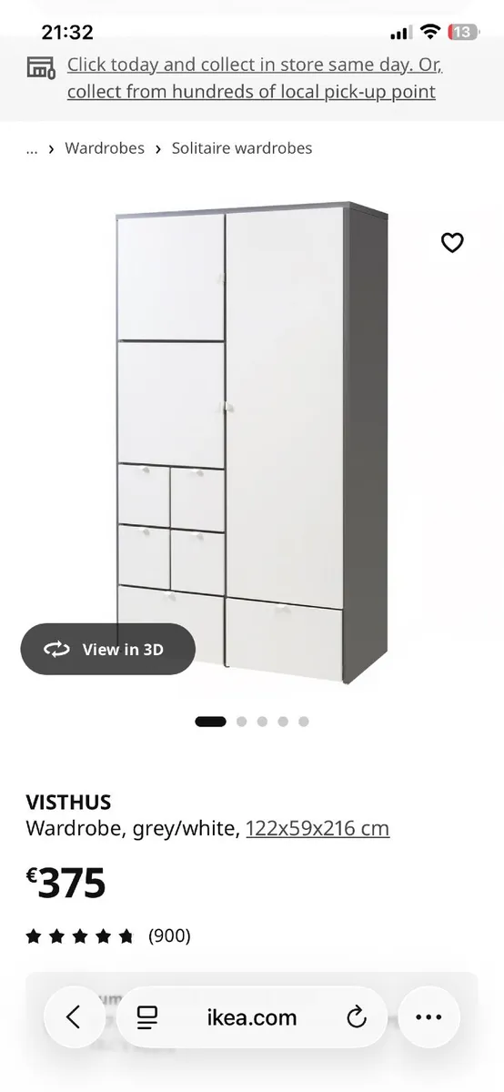 Wardrobe for sale - Image 2