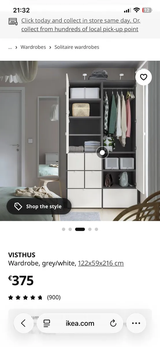 Wardrobe for sale - Image 4