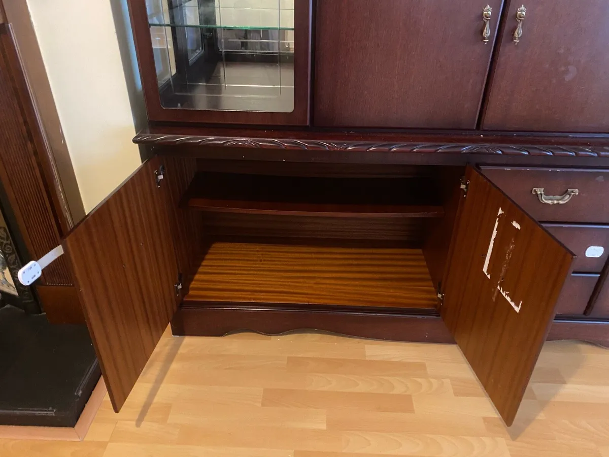 Mahogany Display Cabinet - Free to Take away - Image 3