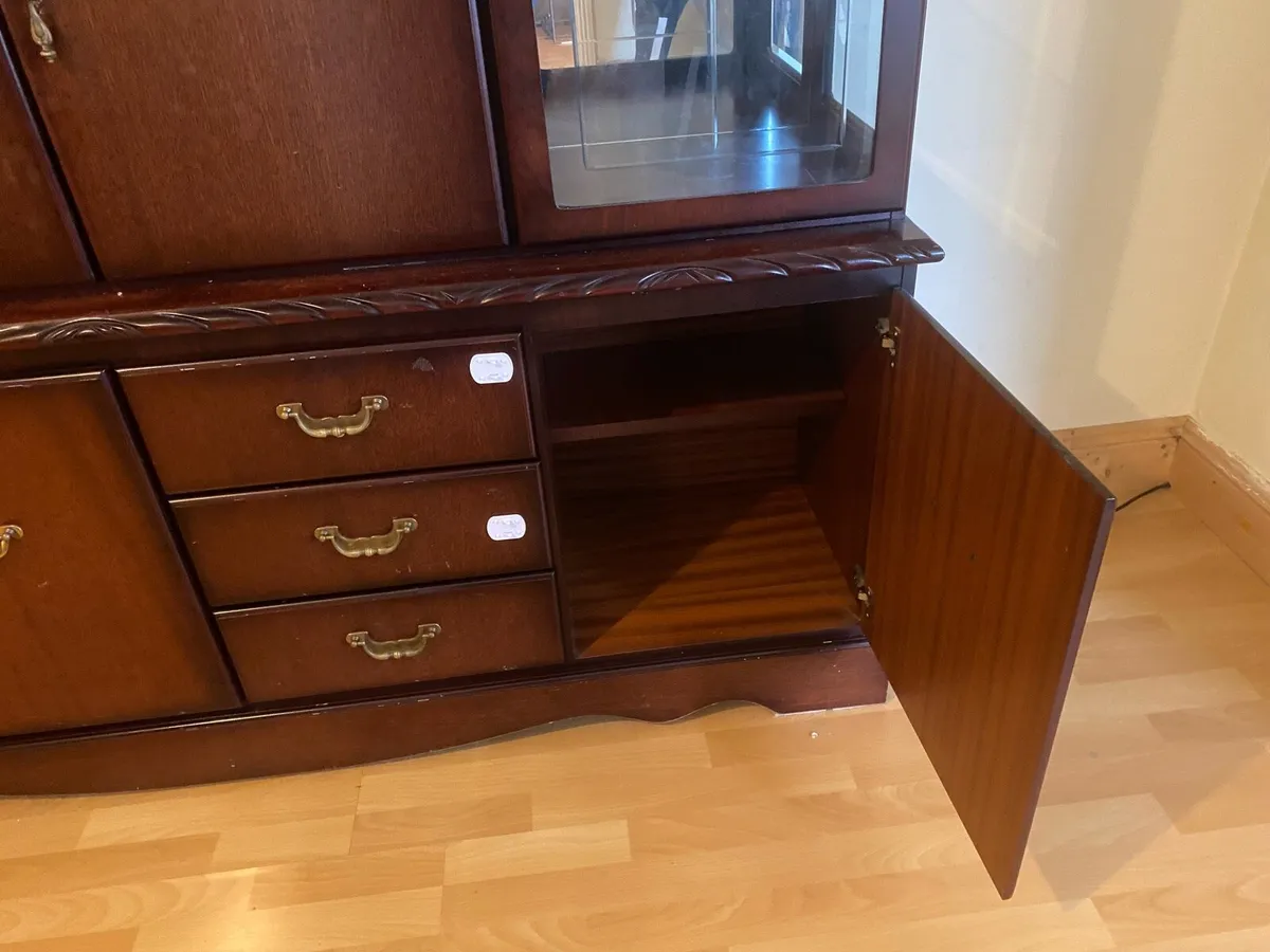 Mahogany Display Cabinet - Free to Take away - Image 4