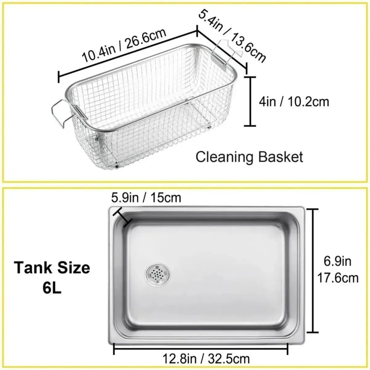 Ultrasonic Washing Machine Cleaner 6L - Image 4