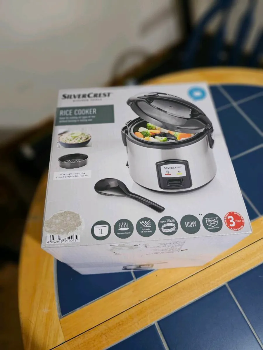 Rice Cooker Kitchen Tool SILVERCREST new - Image 4