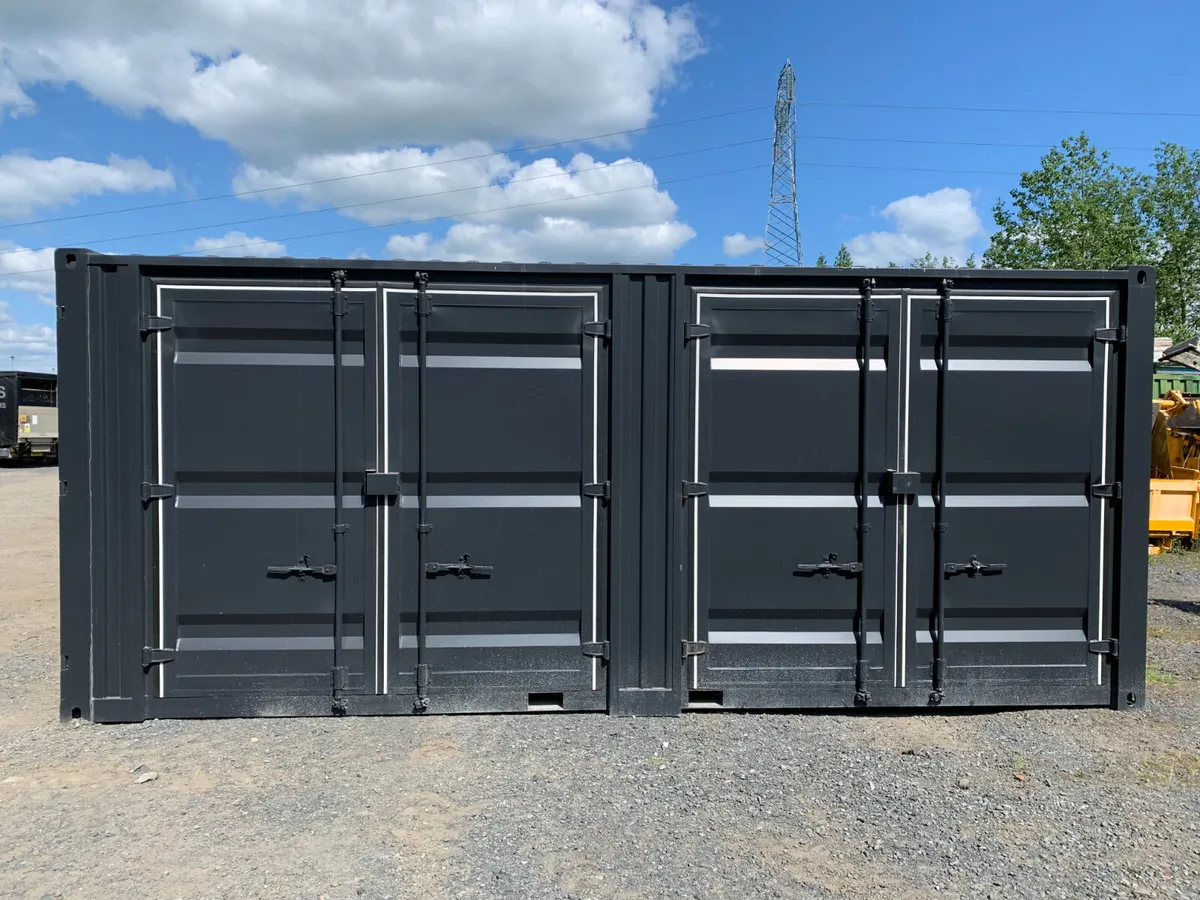 ONLY 2 DAYS LEFT TO BID - 20FT DOUBLE DOOR CONTAIN - Image 2