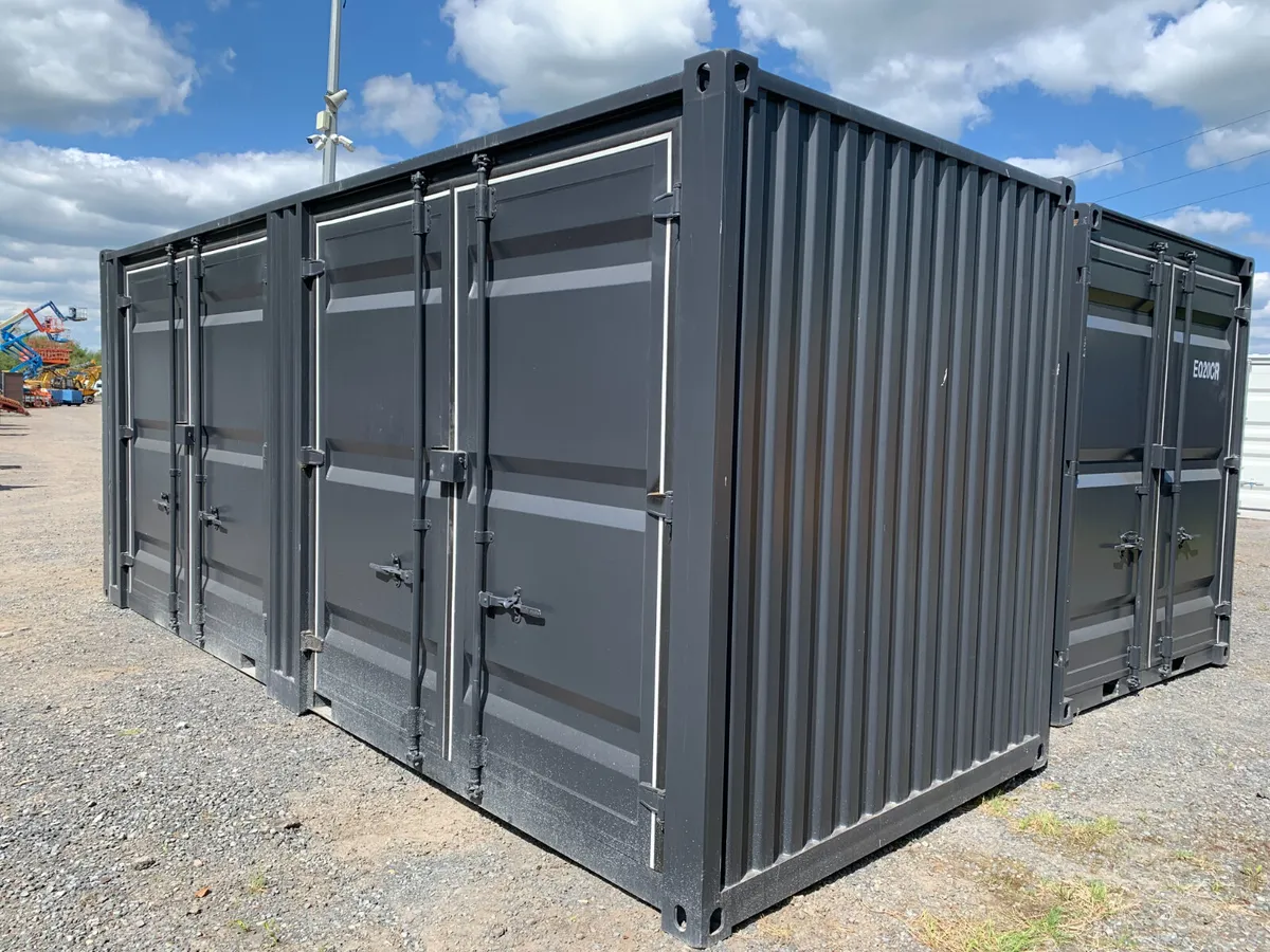 ONLY 2 DAYS LEFT TO BID - 20FT DOUBLE DOOR CONTAIN - Image 3