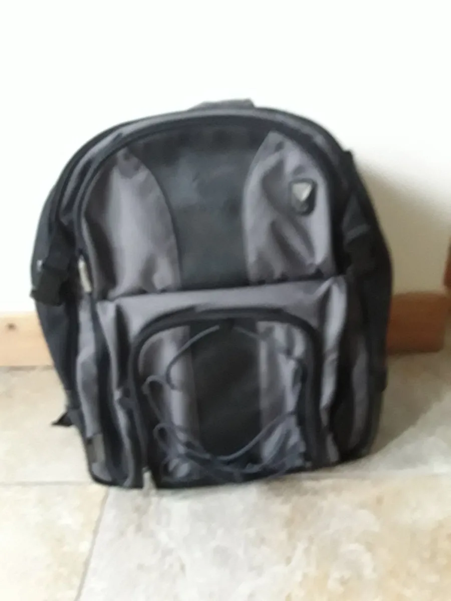 New condition Grey laptop rucksack - Image 1