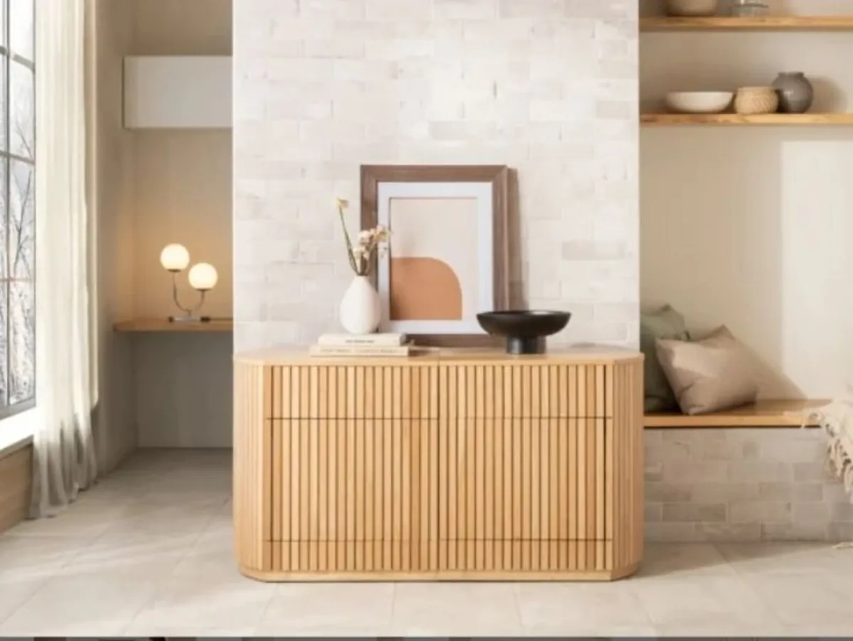 Transformer Round Sideboard Panel Storage - Image 3