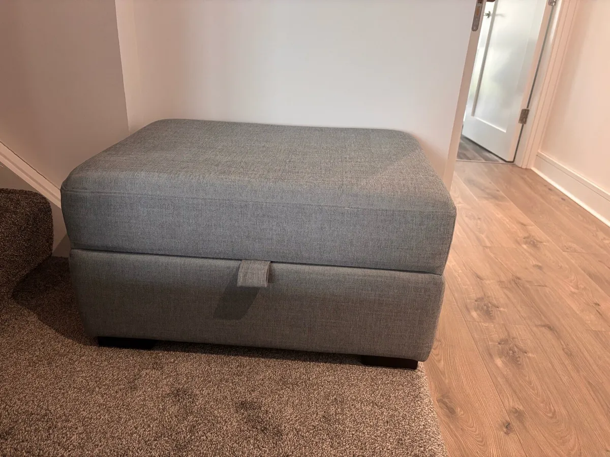 DFS footstool w/ storage - Image 1