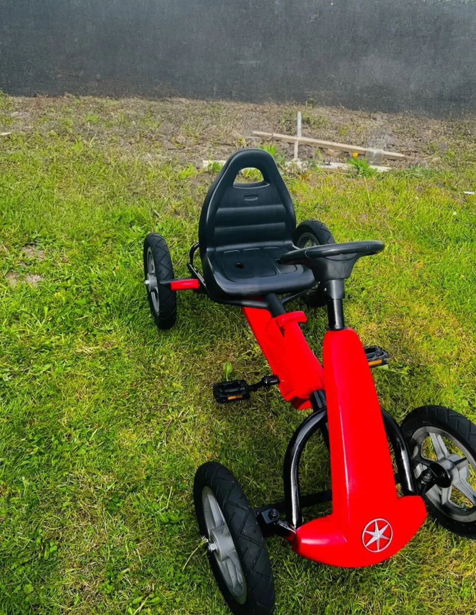 Used Kids Ride-On Pedal Go-Kart mint condition - Image 4