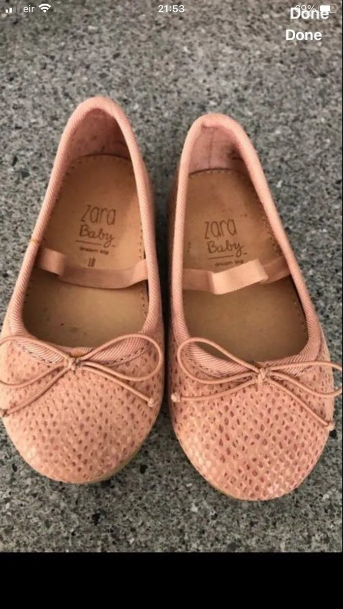 Toddles Zara shoes size 18 €10 - Image 1