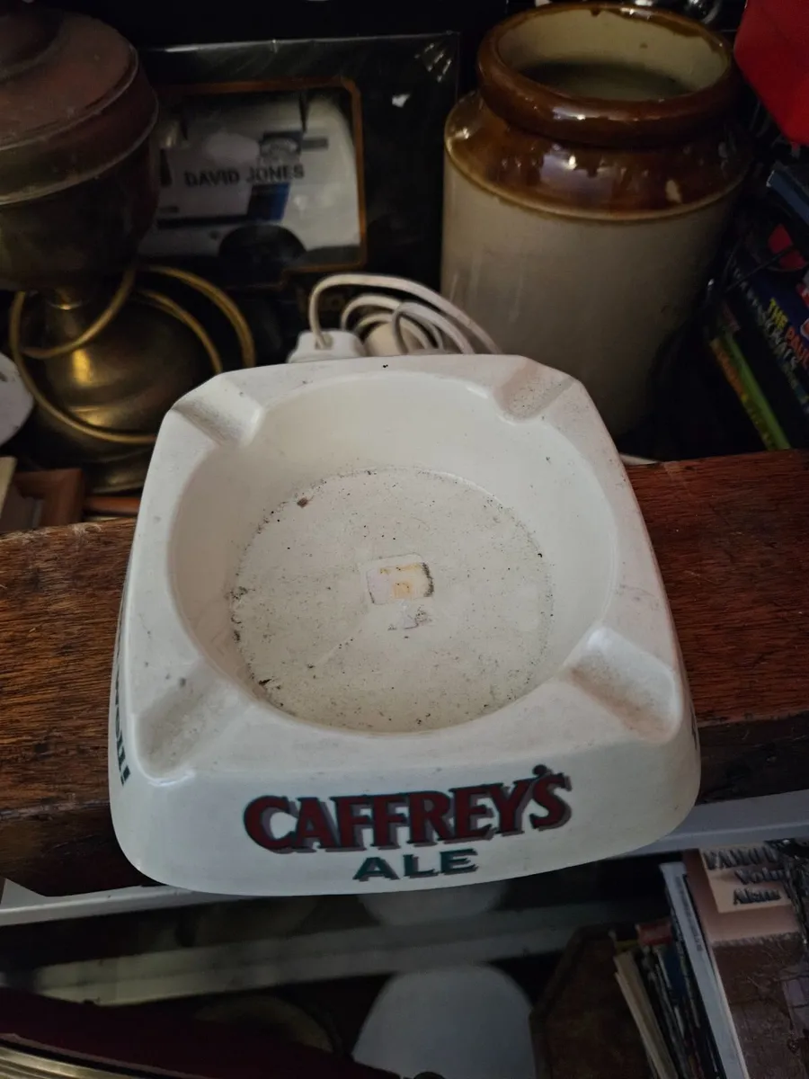 Vintage Retro Caffreys Ale Ashtray - Image 1
