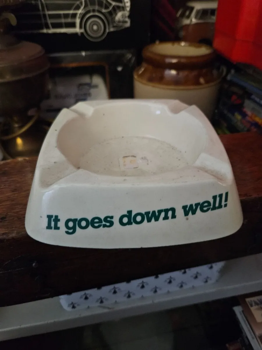 Vintage Retro Caffreys Ale Ashtray - Image 3