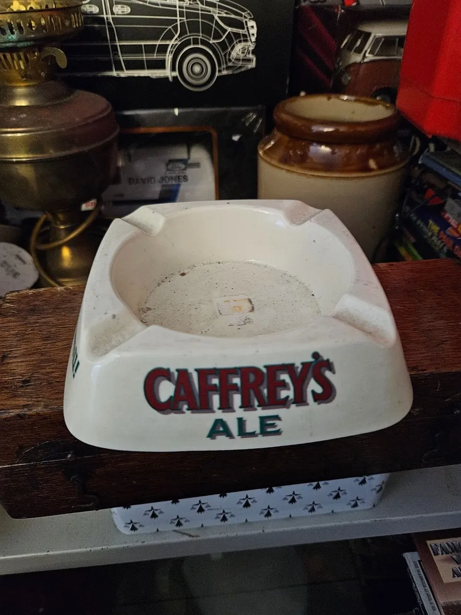 Vintage Retro Caffreys Ale Ashtray - Image 2