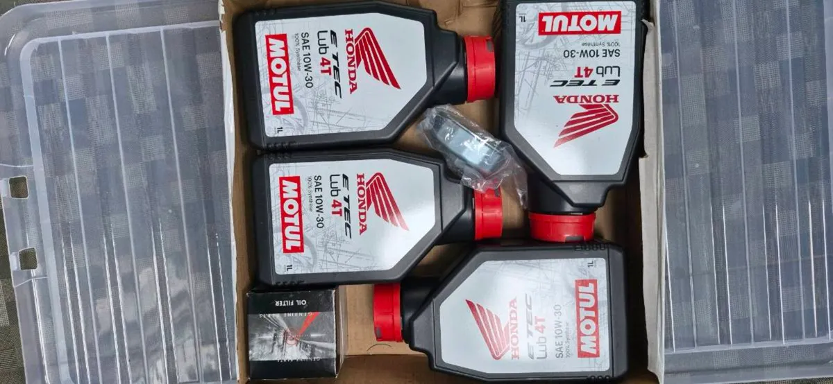 Honda transalp xl750 service kit+Rally footpegs - Image 1