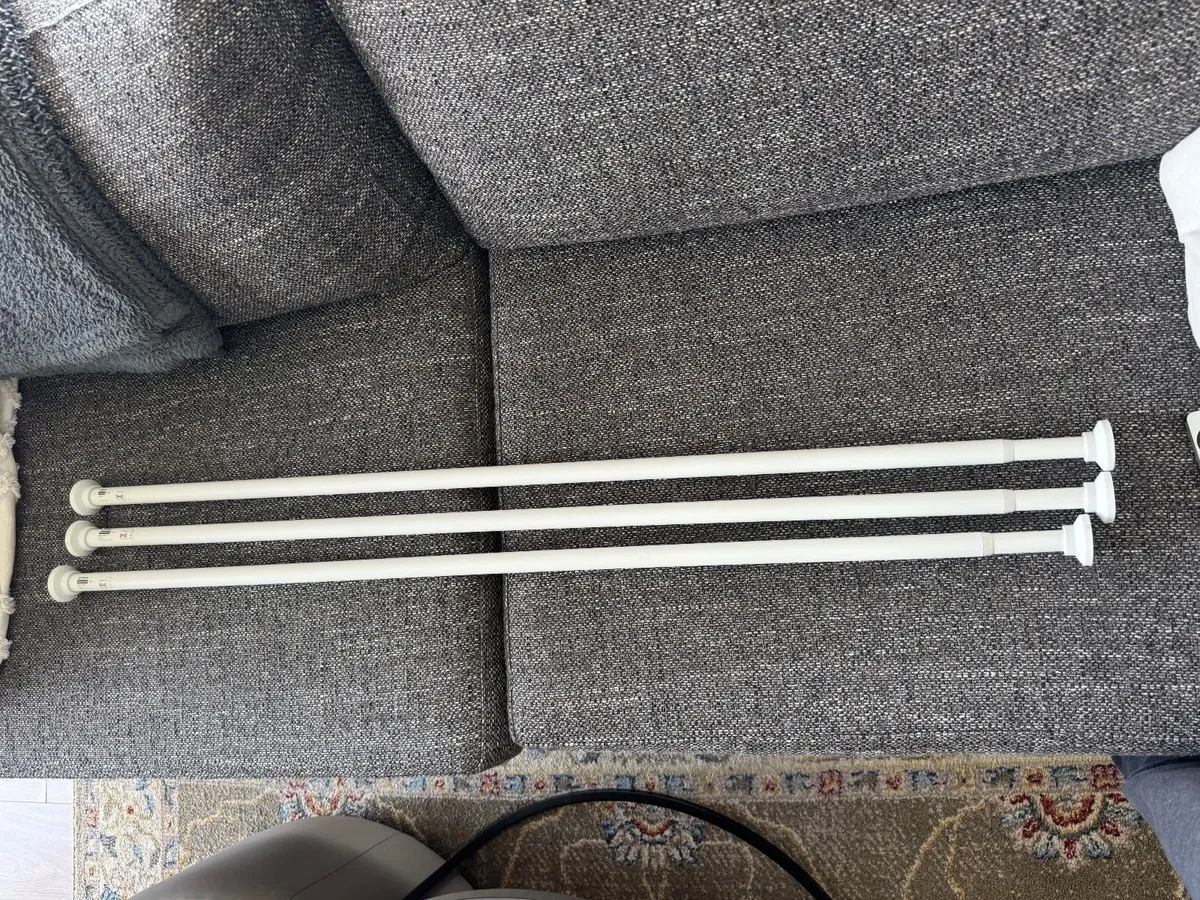 IKEA BOTAREN Tension Rods x3 - Image 2