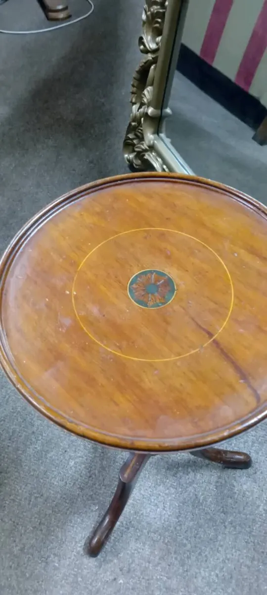 Edwardian Inlaid Pod Table - Image 2