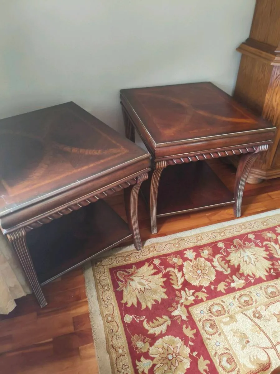 Beautiful large side tables 130 for 2 - Image 2
