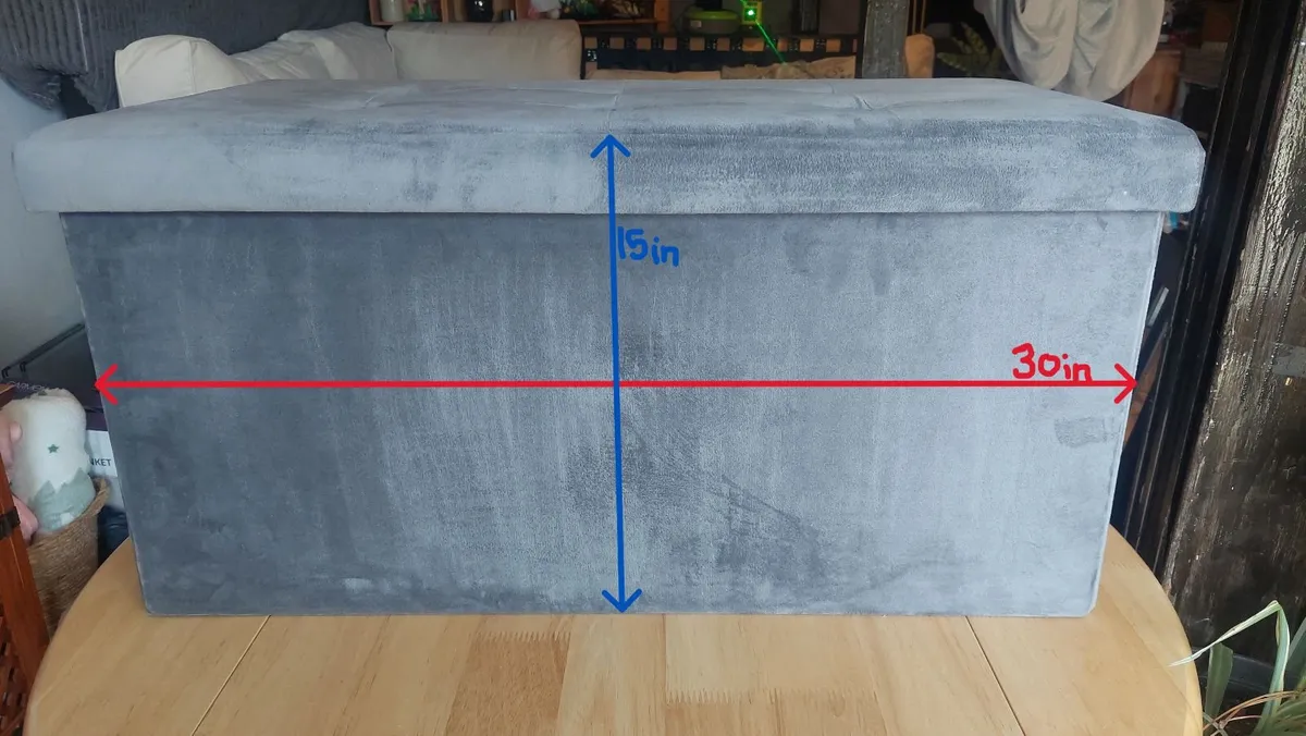 Fabric Storage Box - Foldable - Image 1