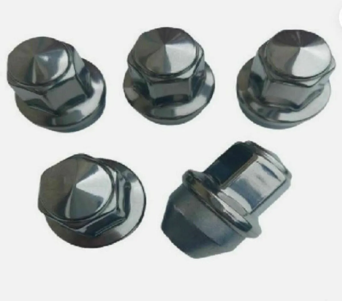 5 x NEW Ford Transit Custom Wheel Nuts - Delivery - Image 1