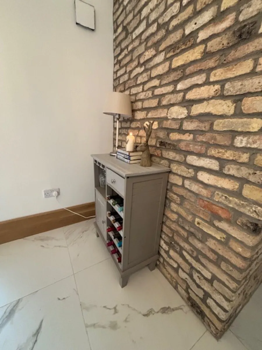 Grey Drinks Cabinet / Wine Rack — €60 - Image 2