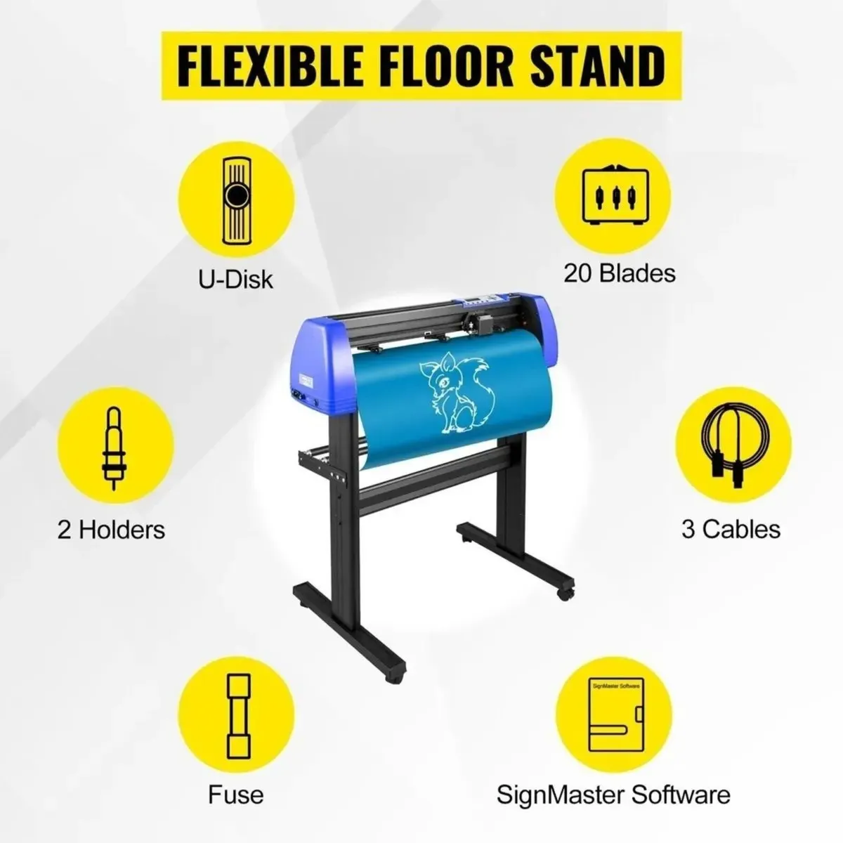 Vinyl Cutter Machine, 34" Signmaster Vinyl Plotter - Image 3