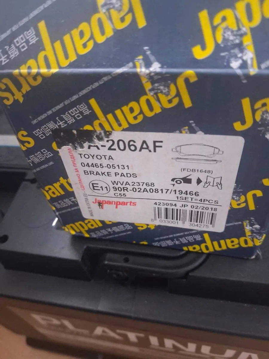 Brand New Car Battery + Break Pads - Image 3