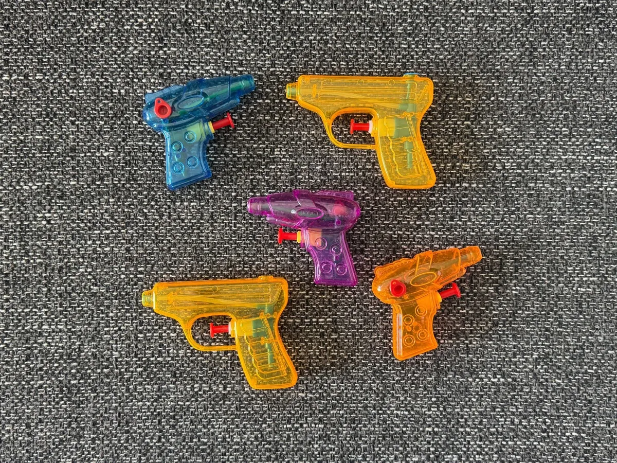 Mini Water Pistols x5