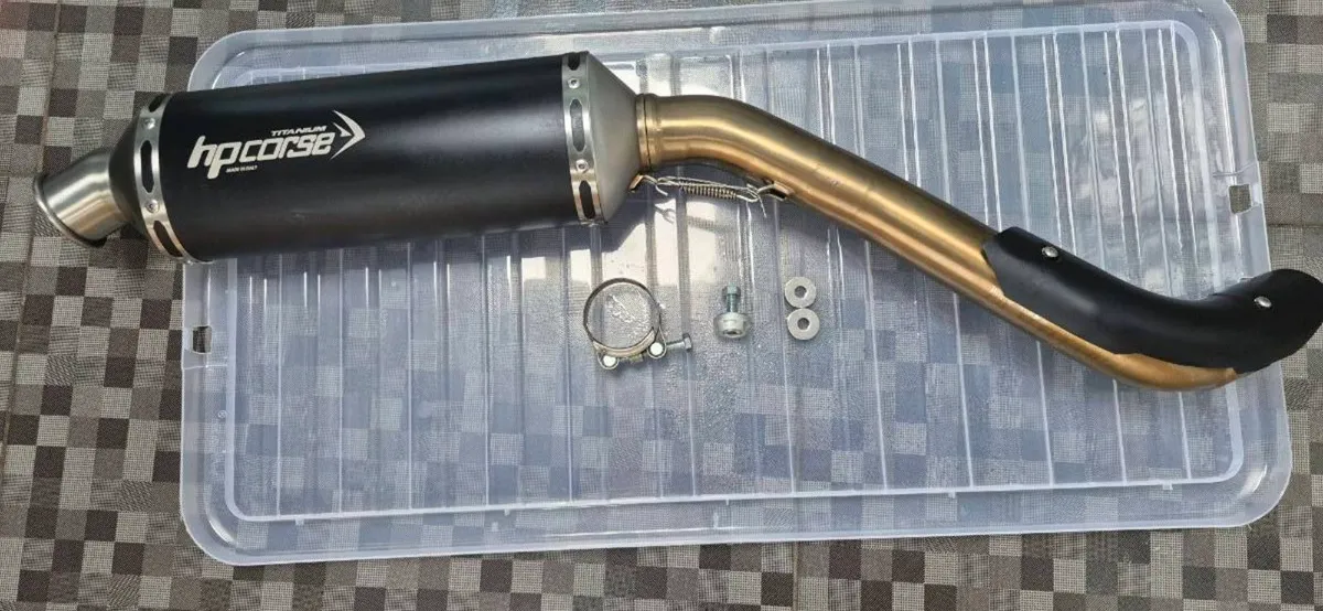 Honda transalp xl750 exhaust /seat /+ - Image 1