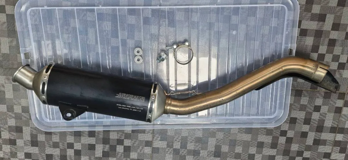 Honda transalp xl750 exhaust /seat /+ - Image 2
