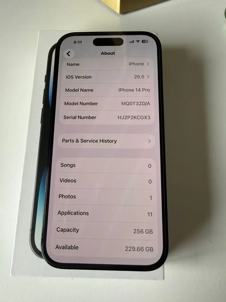iPhone 14 Pro 256 GB All network mint condition - Image 3